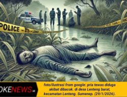 Pria Bersarung di Lenteng Sumenep Tewas Mengenaskan Akibat Luka Bacok, Begini Kronologisnya