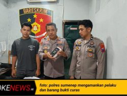 Pelajar di Arjasa Jadi Korban Curas, Polres Sumenep Berhasil Bekuk Dua Pelaku