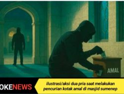 Dua Pria di Sumenep Bawa Kabur Kotak Amal Milik Masjid