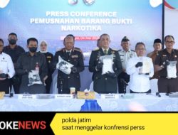 Perang Melawan Narkoba, Polda Jatim Musnahkan 22.226 Narkotika