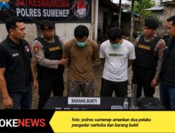 Keciduk Edarkan Sabu, Dua Pria di Sumenep Diringkus Polisi