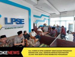 Diduga Lakukan Pembatasan Syarat Lelang, DPRD Lakukan Sidak ke PBJ Sumenep