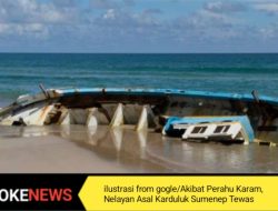 Akibat Perahu Karam, Nelayan Asal Karduluk Sumenep Tewas