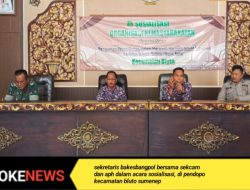 Bakesbangpol Sumenep: Ormas Harus Jadi Bagian dari Solusi, Bukan Sumber Konflik