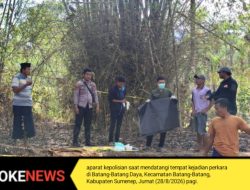 Geger!, Nenek di Batang-batang Sumenep Ditemukan Tewas Terbakar