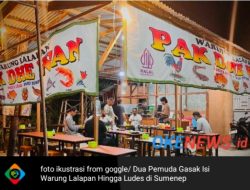 Aksi Dua Pemuda Gasak Isi Warung Lalapan Hingga Ludes di Sumenep Berakhir Jeruji Besi