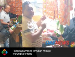 Berkedok Warung Kelontong, Polisi Bongkar Peredaran Miras di Bangselok Sumenep