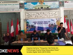 Pemetaan Ruang Hidup Nelayan Lobuk, Perkuat Hak Kelola Pesisir
