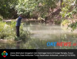 Ikut Praktik Renang, Siswa SMAN Ambunten Tewas Tenggelam di Sungai Ambunten Timur Sumenep
