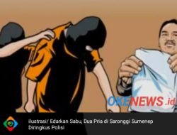 Edarkan Sabu, Dua Pria di Saronggi Sumenep Diringkus Polisi