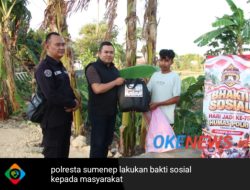 HUT Ke-75, Polresta Sumenep Lakukan Bakti Sosial Kepada Masyarakat